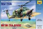 Mil Mi-28A Havoc Russin Attack Helicopter Plastic Kit 1:72 Model Z7246
