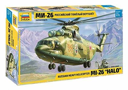 Zvezda 7270 Mil Mi-26 Halo Russian Heavy 1:72 Kit Modellino