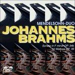 Sonata per due pianoforti op.34b in Fa - CD Audio di Johannes Brahms