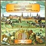 Il clavicembalo ben temperato vol.1 (Das Wohltemperierte Clavier teil 1) - CD Audio di Johann Sebastian Bach,Sviatoslav Richter