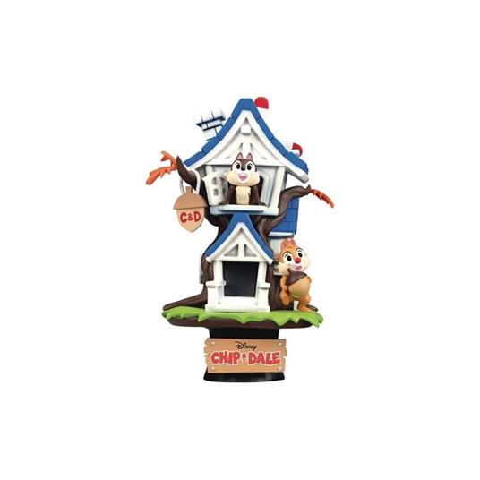 Diorama D-Stage Cip e Ciop Chip 'n Dale Tree House Disney 16 cm PVC Beast Kingdom - 2