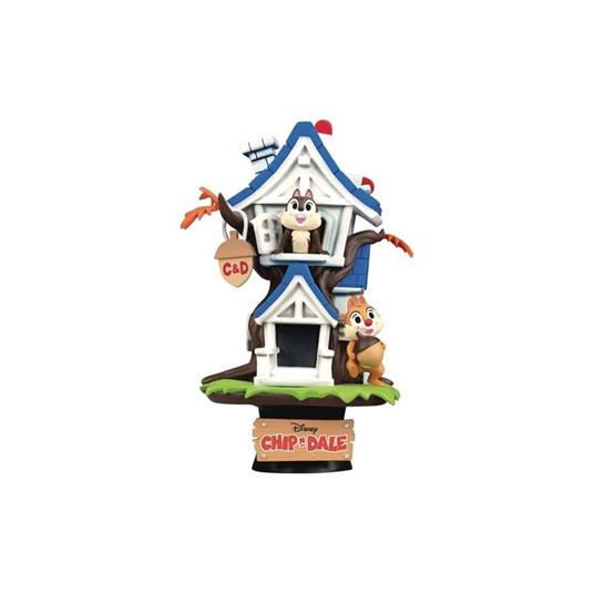 Diorama D-Stage Cip e Ciop Chip 'n Dale Tree House Disney 16 cm PVC Beast Kingdom