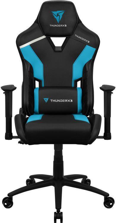 ThunderX3 TC3 Sedia per gaming universale Seduta imbottita Nero, Blu