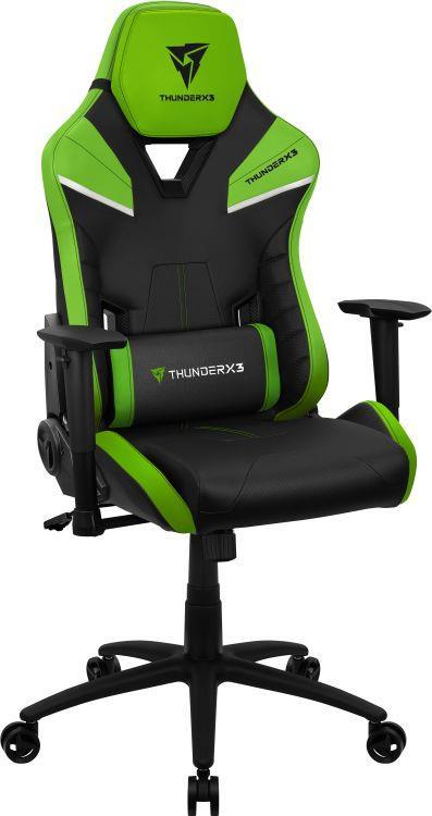 ThunderX3 TC5 Air Tech Sedia per gaming universale Seduta imbottita Nero, Verde - 12