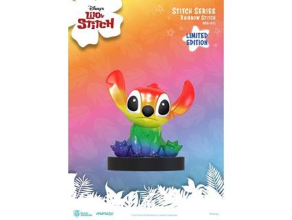 Lilo & Stitch Mini Uova Attack Figura Stitch Series Arcobaleno Stitch 8 Cm Beast Kingdom Toys