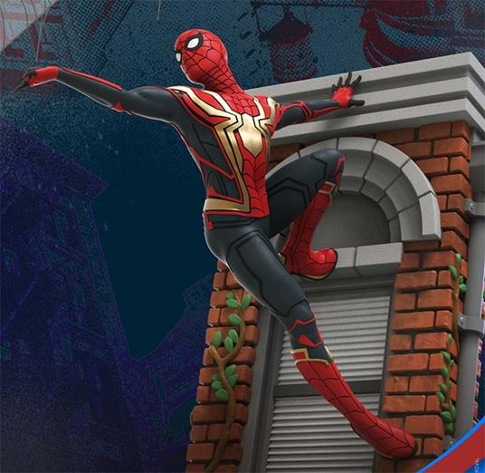 Spider-Man: No Way Home D-Stage PVC Diorama Spider-Man Integrated Suit 16 Cm Beast Kingdom Toys