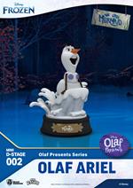 Disney: Beast Kingdom - Olaf Presents - Ariel Figura MiniD-Stage