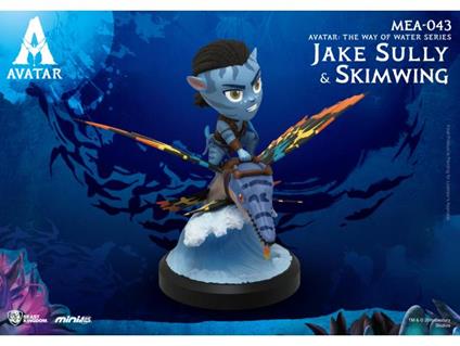 Mini Uova Avatar 2 Jake Sully + Skimwing Mini Figura Beast Kingdom