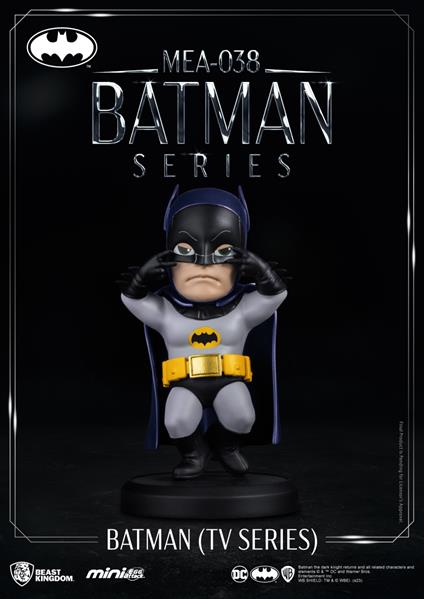 Dc Comics: Beast Kingdom - Batman 1966 Tv Figura Mini Egg Attack