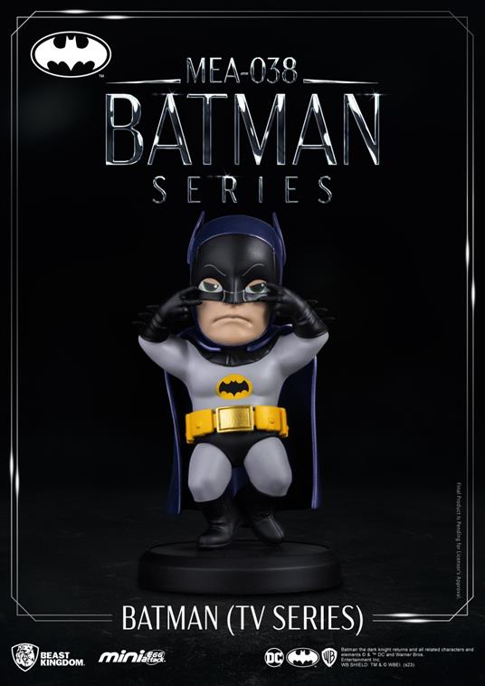 Dc Comics: Beast Kingdom - Batman 1966 Tv Figura Mini Egg Attack