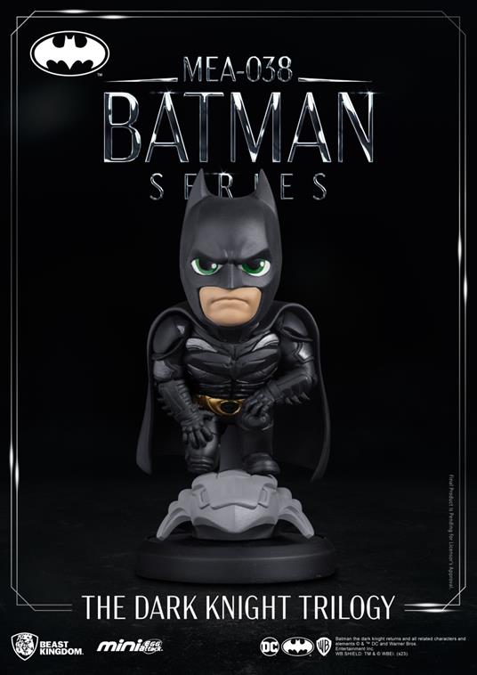 Dc Comics: Beast Kingdom - Batman The Dark Knight Trilogia Figura Mini Egg Attack
