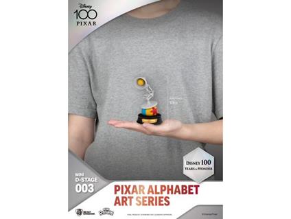 MINI DS DISNEY 100 YERAS PIXAR ALPHABET MINI FIGURA BEAST KINGDOM