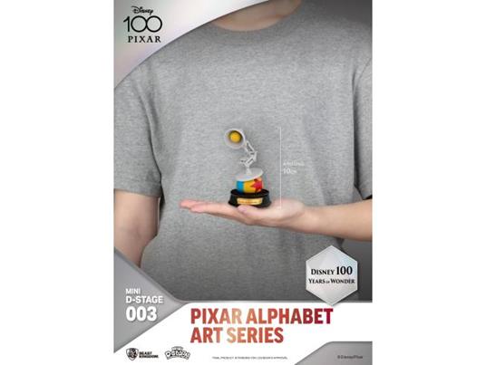 MINI DS DISNEY 100 YERAS PIXAR ALPHABET MINI FIGURA BEAST KINGDOM