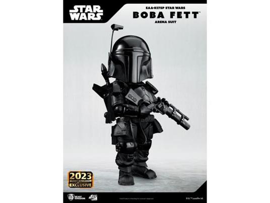 Star Wars Uova Attack Statua Boba Fett Arena Suit 17 Cm Beast Kingdom Toys
