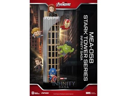Marvel Mini Uova Attack Figures The Infinity Saga Stark Tower Series Set 12 Cm Beast Kingdom Toys