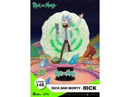Rick & Morty D-Stage PVC Diorama Rick 14 Cm Beast Kingdom Toys