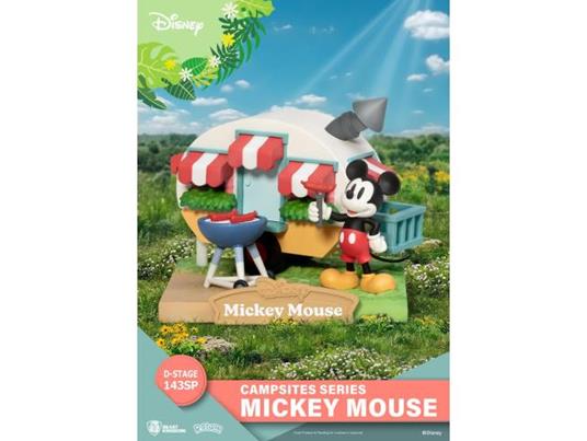 Disney D-Stage Campsite Series PVC Diorama Mickey Mouse Special Edition 10 Cm Beast Kingdom Toys