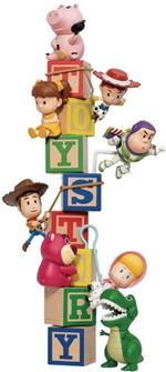 Toy Story Brick Series Mea-062 Fig 8Pc Box Set
