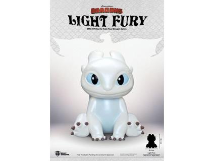 How To Train Your Dragon Funktional Figura Vinile Light Fury 35 Cm Beast Kingdom Toys