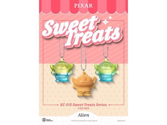 Pixar Sweet Treats Series Portachiavis 3-pack 4 Cm Beast Kingdom Toys