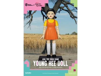 Squid Game Action Figura Con Suono Young Hee Bambola 30 Cm Beast Kingdom Toys