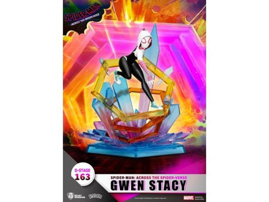 Marvel D-Stage PVC Diorama Spider-Man: Across The Spider-Verse Gwen Stacy 15 Cm Beast Kingdom Toys