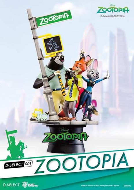 Statua Pvc Disney: Zootopia Diorama