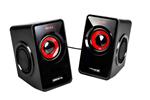 Mars Gaming MS1 altoparlante 10 W Nero, Rosso Cablato 3,5 mm