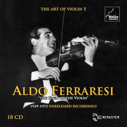 Art of Violin 1 - CD Audio di Aldo Ferraresi