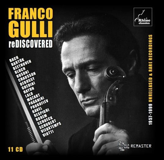 1957-1999 Unreleased & Rare Recordings - CD Audio di Franco Gulli