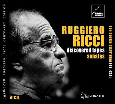 1918-2018 - CD Audio di Ruggiero Ricci