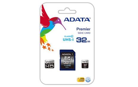 Memory Card SD 32Gb ADATA SDHC (UHS-I Class 10)