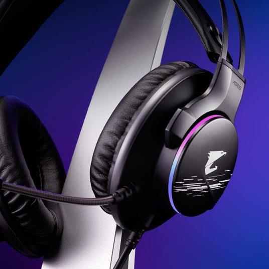Gigabyte AORUS H1 cuffia e auricolare Cuffie Padiglione auricolare USB tipo  A Nero - Gigabyte - TV e Home Cinema, Audio e Hi-Fi | IBS