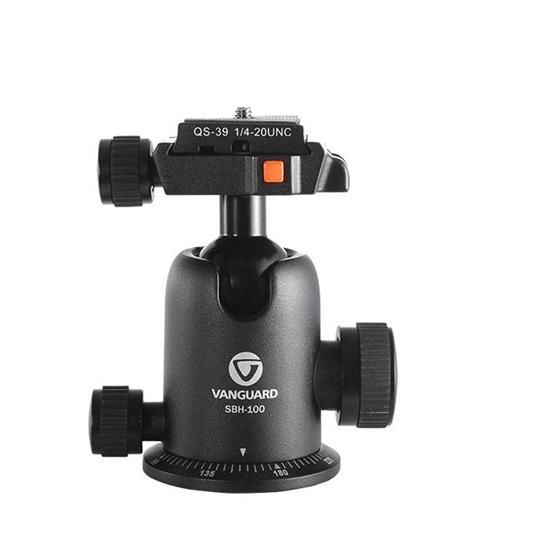 Vanguard Alta Pro 263AB 100 - Trípode completo, color negro Fotocamere digitali/film 3gamba/gambe Nero, Arancione treppiede - 3