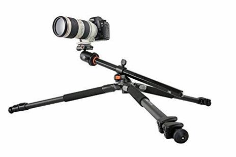 Vanguard Alta Pro 263AB 100 - Trípode completo, color negro Fotocamere digitali/film 3gamba/gambe Nero, Arancione treppiede - 2