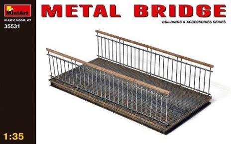 Metal Bridge Plastic Kit 1:35 Model MIN35531
