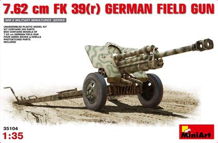 MiniArt: 762Cm F.K.39 German Field Gun (1:35)