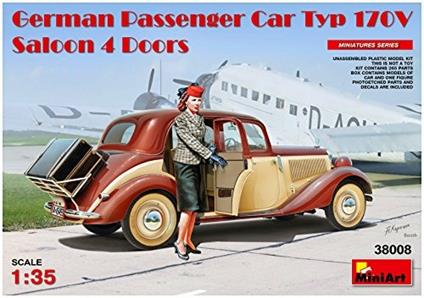 German Passenger Car Typ 170V 1:35. Mini Art MA38008