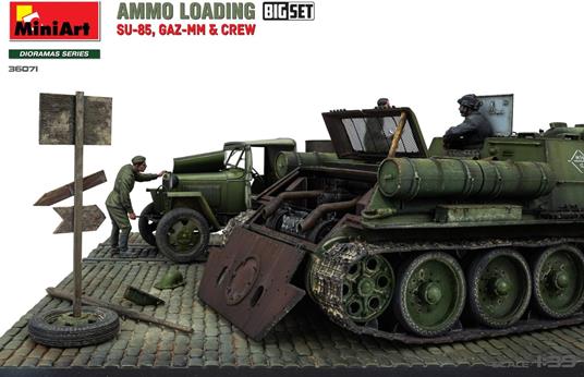 Ammo Loading (SU-85,GAZ-MM&Crew). Big Set - 5