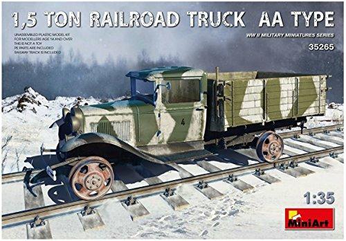 1,5 Ton Railroad Truck AA Type 1/35. Mini Art MA35265