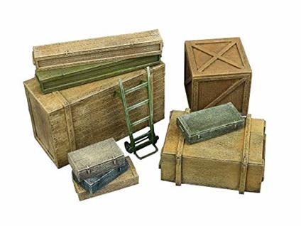 Scatole legno metallo. Scala 1/35. Mini Art MA35581