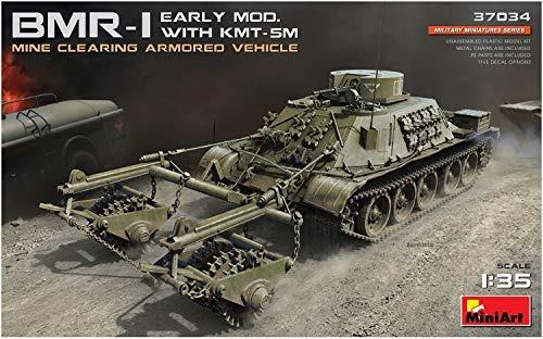 Carro Armato BMR 1 Early Mod. with KMT 5M 1:35. Mini Art MA37034