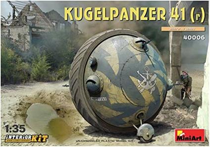 Mezzo militare Kugelpanzer 41 1:35. Mini Art MA40006