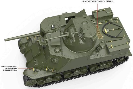 M3 Lee Late Prod. Scala 1/35 (MA35214) - 3