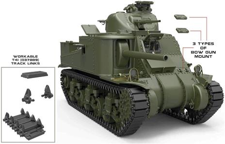 M3 Lee Late Prod. Scala 1/35 (MA35214) - 4