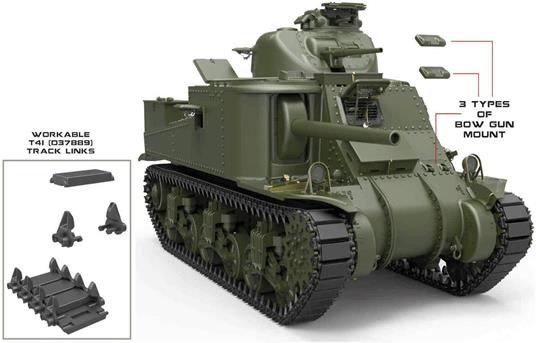 M3 Lee Late Prod. Scala 1/35 (MA35214) - 4