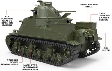 M3 Lee Late Prod. Scala 1/35 (MA35214) - 5