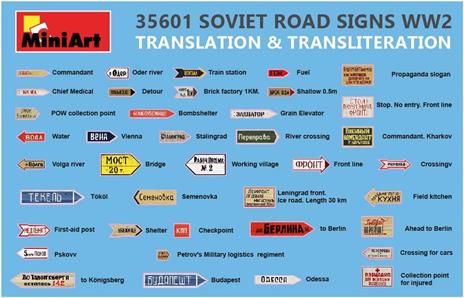 1/35 Soviet Road Signs WW2 (MA35601) - 5