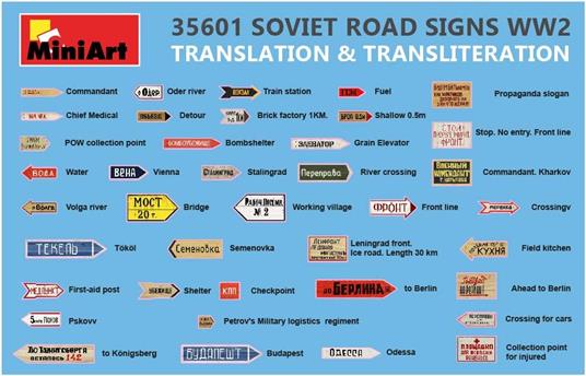 1/35 Soviet Road Signs WW2 (MA35601) - 5