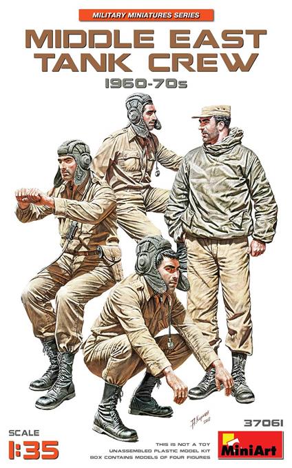 1/35 Middle East Tank Crew 1960-70s (MA37061)